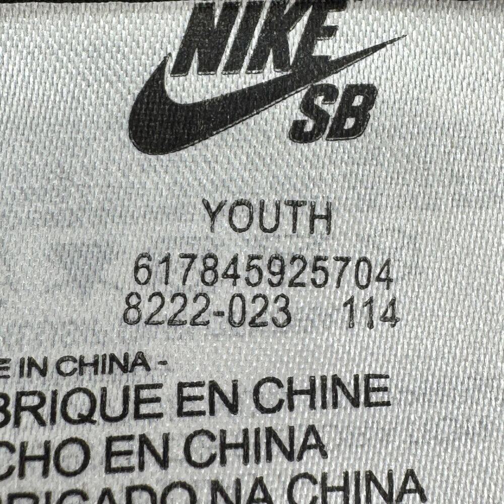 Nike SB Youth Trucker Hat Snapback Mesh Stripe Black Pink Cap Boys Adjustable - Picture 12 of 12